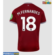 West Ham United Mateus Fernandes #18 Heimtrikot 2025-26 Kurzarm